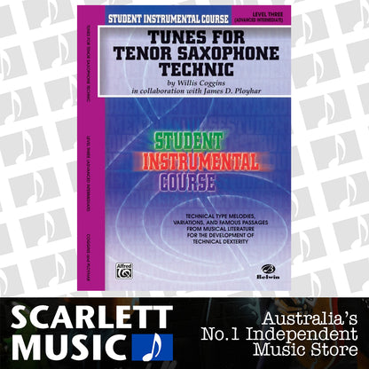 Tunes for Technic T Sax 3 Sheet Music — view 2