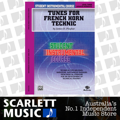 Tunes for Technic F Horn 3 Sheet Music — view 2