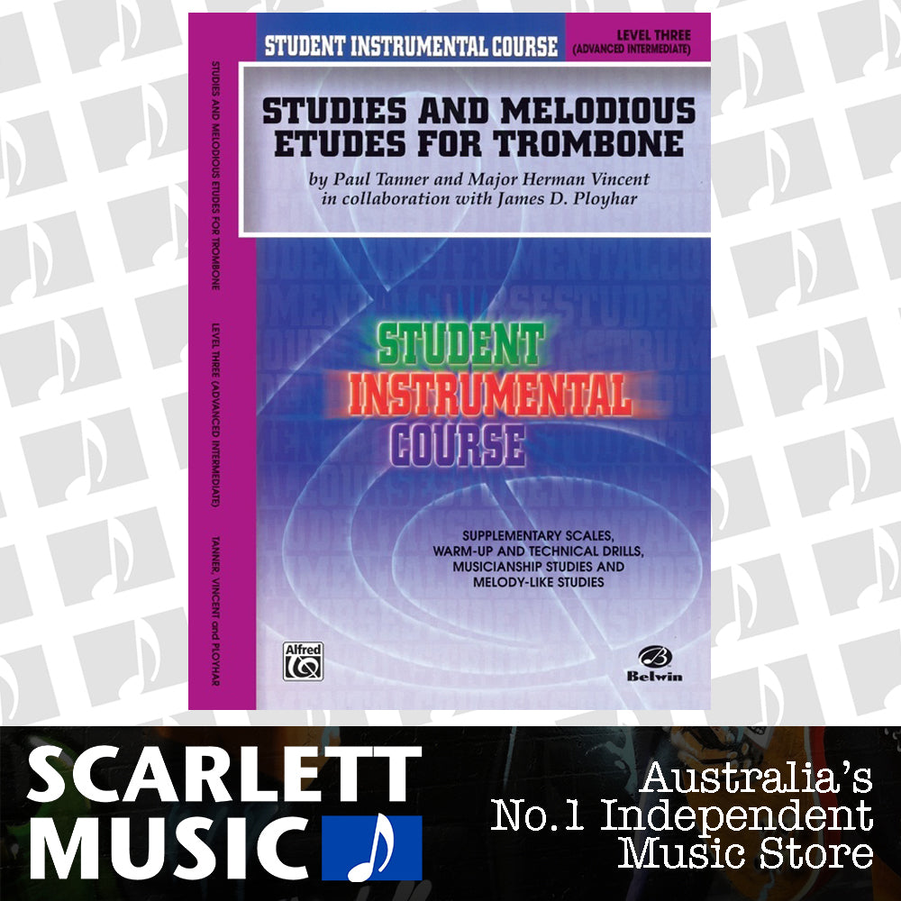 Studies and Etudes TB 3 (Updated) - Trombone Sheet Music — view 2