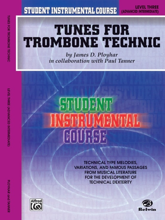 Tunes for Technic Trombone Sheet Music 3 TB Updated