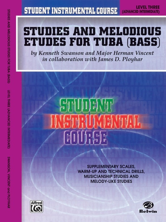 Studies and Etudes Tuba 3 Sheet Music