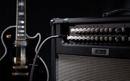 BOSS BIC-P10A Premium 10ft Instrument Cable - High-Fidelity with Straight to Right-Angle 1/4-inch Connectors — view 6