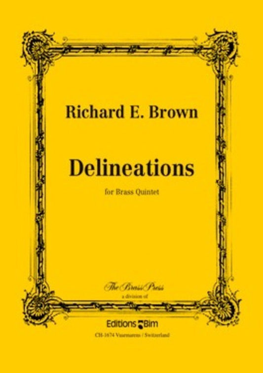 Delineations For Brass Quintet Book