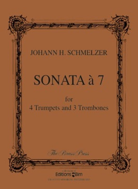 Sonata A 7 For 2 Trumpet 3 Trombone Book