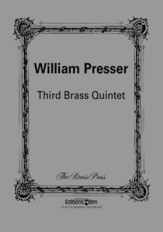 Third Brass Quintet Book