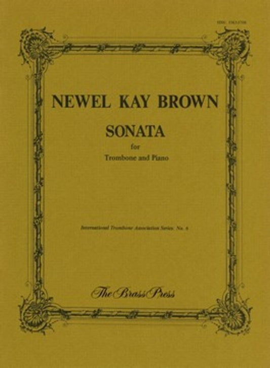 Sonata Trombone Piano Book