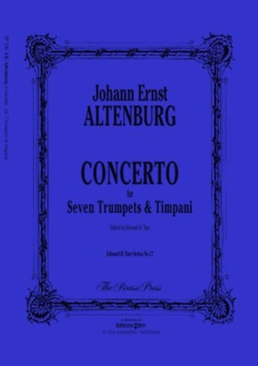 Concerto For 7 Trumpet (5 Trumpet 2 French Horn) And Timpani Book