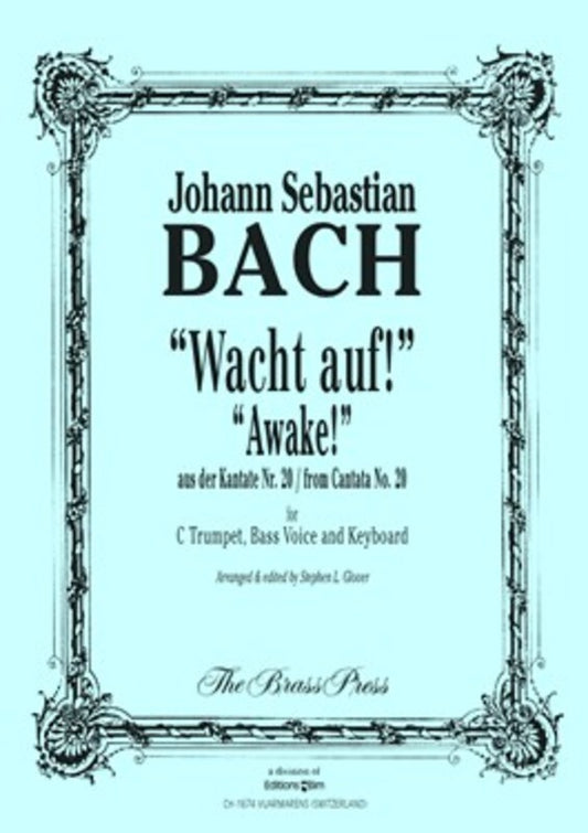 Awake For Trumpet Bass Voice And Keyboard Book