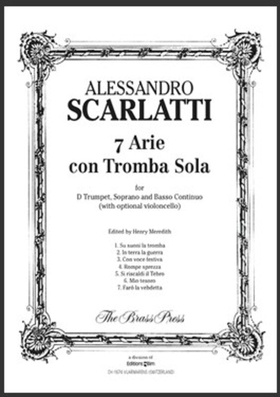 Arias 7 Complete Soprano/Trumpet Ed Meredith