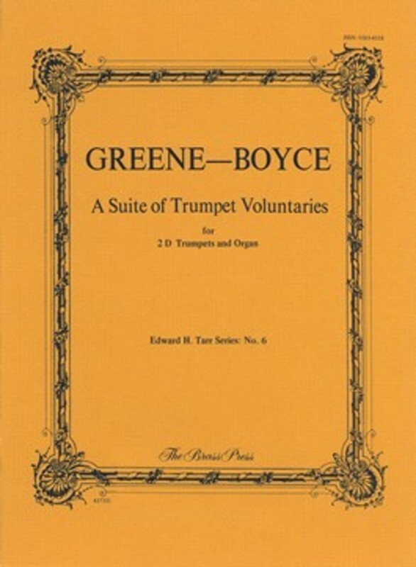 Suite Of Trumpet Voluntaries In D Book