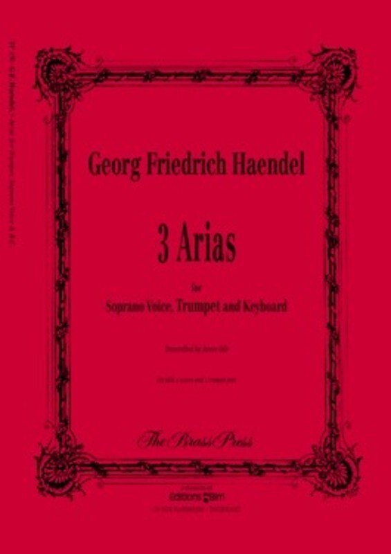 Arias 3 Soprano Voice Trumpet/Piano Book