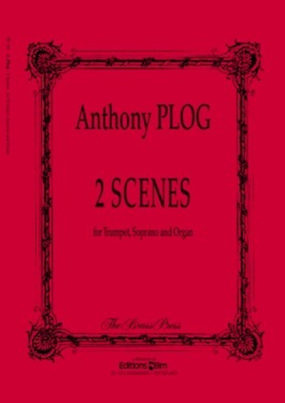 2 Scenes Trumpet Soprano Voice And Organ Book