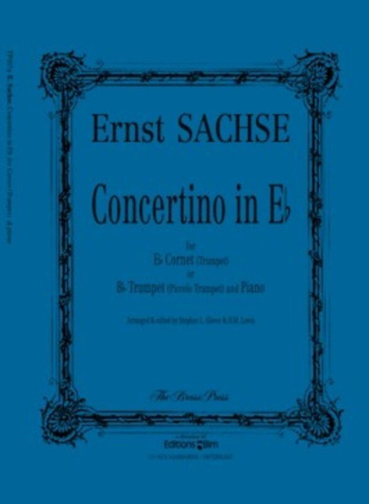 Concertino E Flat Trumpet Piano Book