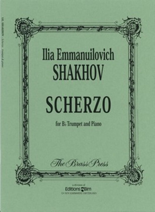 Scherzo B Flat Ed Winick Trumpet Piano Book