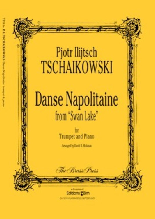 Danse Napolitaine From Swan Lake Trumpet Piano Book