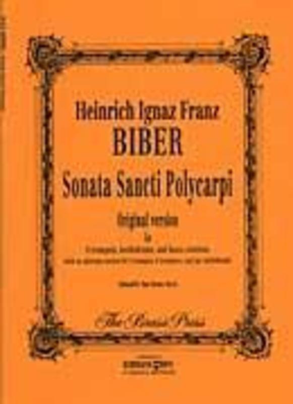 Sonata Sancti Polycarpi Brass Octet Book