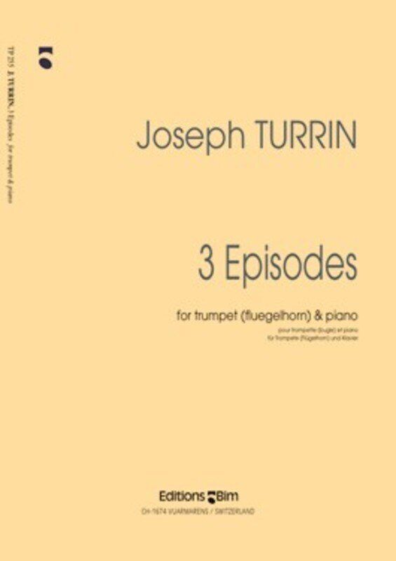 Turrin - 3 Episodes for Trumpet and Piano