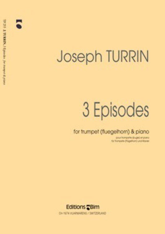 Turrin - 3 Episodes for Trumpet and Piano