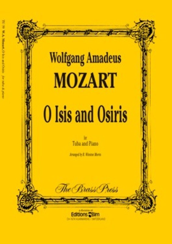 O Isis And Osiris Tuba Piano Book