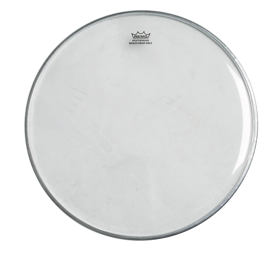 Remo 11 Inch Banjo Head Clear Medium Collar - Diplomat Series