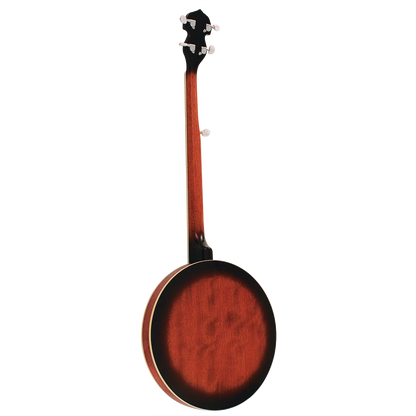 Barnes & Mullins BJ300 Perfect 5-String Banjo with Mahogany Resonator and Geared Machine Heads — view 5