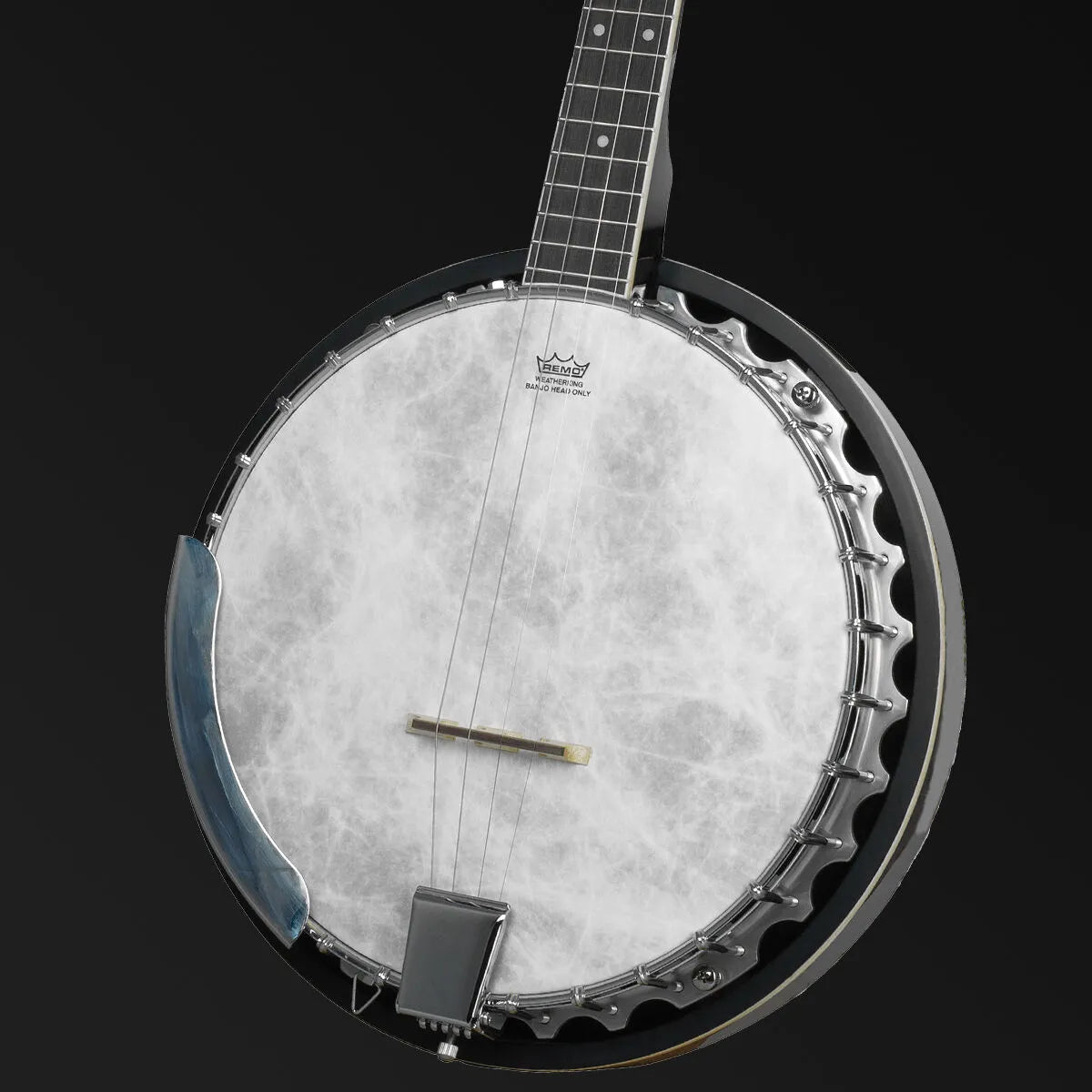 Barnes & Mullins BJ304 Perfect 4-String Tenor Banjo with Closed Back Mahogany Resonator and Remo Vellum Head
