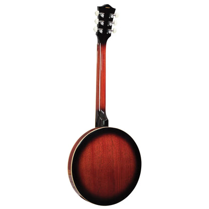 Barnes & Mullins BJ306 Perfect 6 String Guitar Banjo with Closed Back Mahogany Resonator — view 5