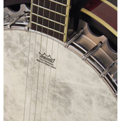 Barnes & Mullins BJ306 Perfect 6 String Guitar Banjo with Closed Back Mahogany Resonator — view 3