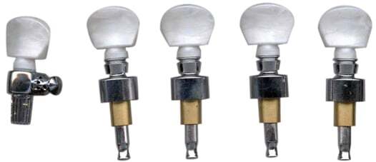 AMS BJ5 Banjo Machine Heads 5 String Chrome