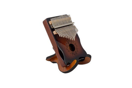 CEGA 17-Key Box Kalimba with Stand and Case - Sunburst Finish