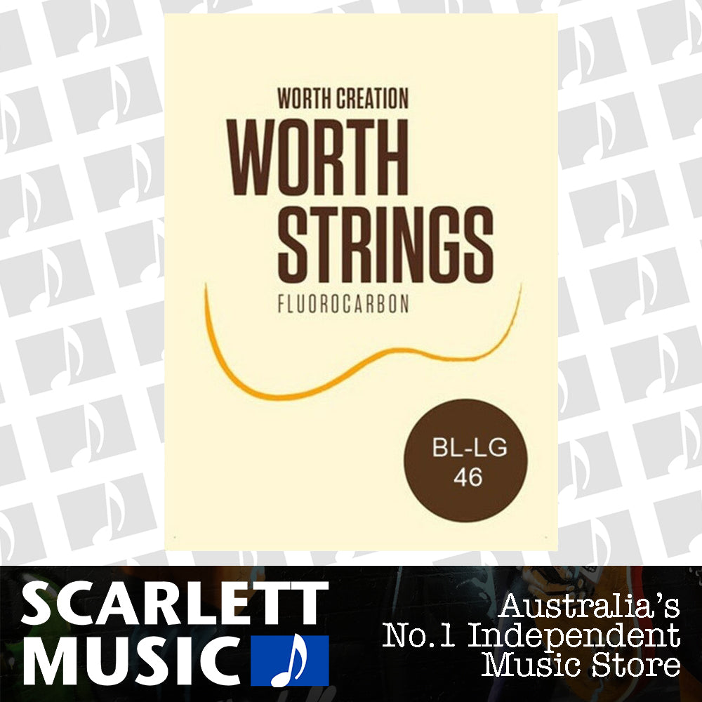 Worth Brown Light Low-G Soprano / Concert Ukulele Ukulele Strings - 2 Restrings — view 2