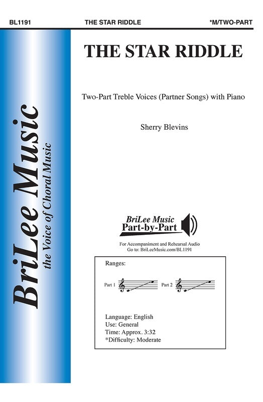 The Star Riddle 2 Part Treble Octavo