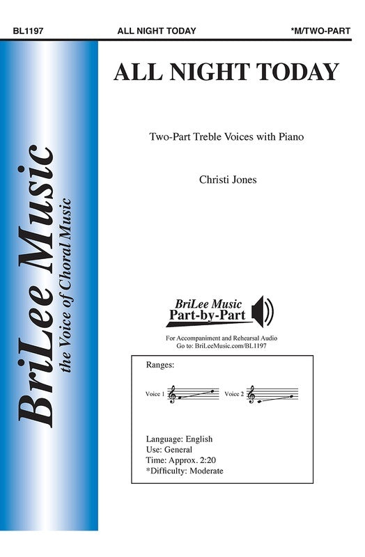 All Night Today 2 Part Treble Octavo