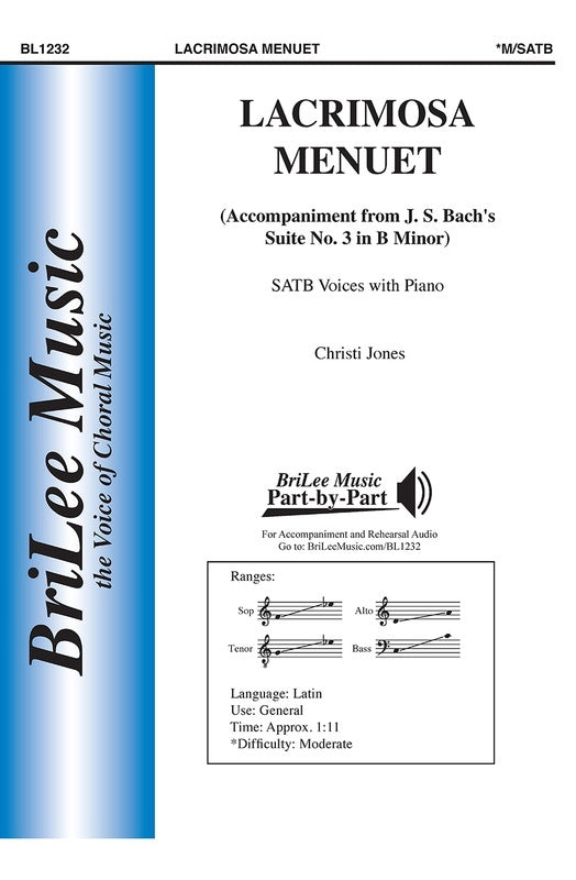 Lacrimosa Menuet Satb Octavo
