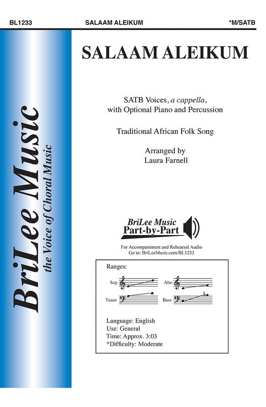 Salaam Aleikum Satb Octavo