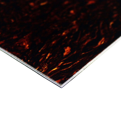 GT 3-Ply Blank Pickguard in Shell, 28.7cm x 24cm, Thickness: 3-Ply Shell/White/Black — view 2