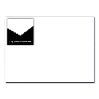 GT 3-Ply Blank Pickguard White 28.7cm x 24cm