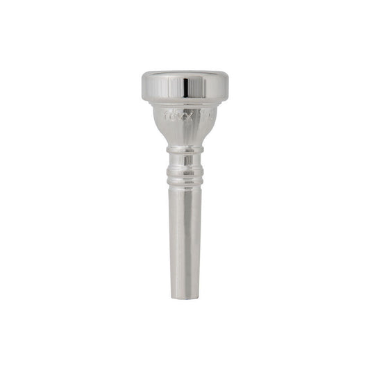 Faxx Cornet Mouthpiece 7C - Medium Cup Depth, 16.20mm Diameter, Double-Silver Plated, Precision Made in Germany
