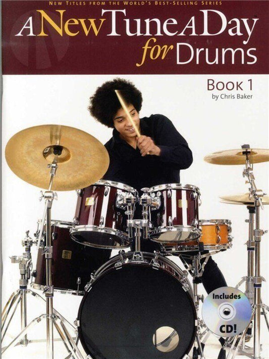 A New Tune A Day for Drums Book 1 with CD