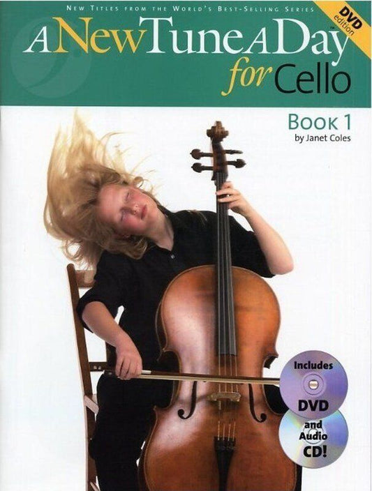 A New Tune A Day for Cello Book 1 BK/CD/DVD