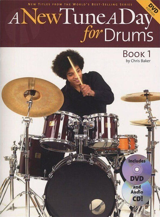 A New Tune A Day Drums Book 1 with CD/DVD
