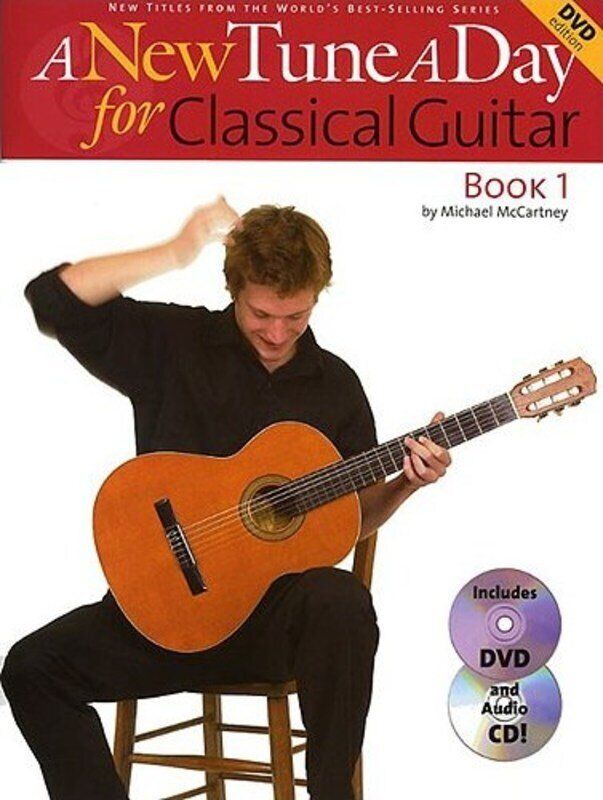 A New Tune A Day Classical Guitar Book 1 with CD/DVD