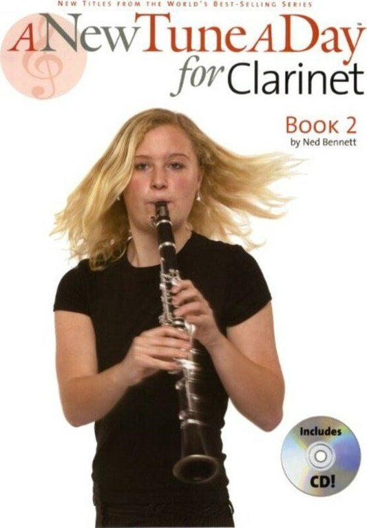 A New Tune A Day Clarinet Book 2 with CD - 48 Pages, Woodwind Series