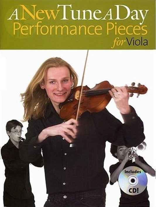 A New Tune A Day Performance Pieces for Viola BK/CD