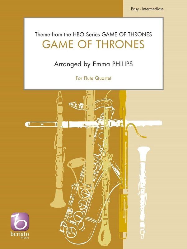 Game of Thrones Theme for Flute Quartet SC/PTS