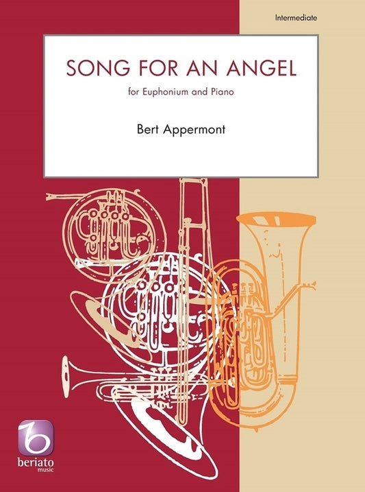 Appermont - Song For An Angel For Euphonium/Piano Softcover Book (Euphonium)