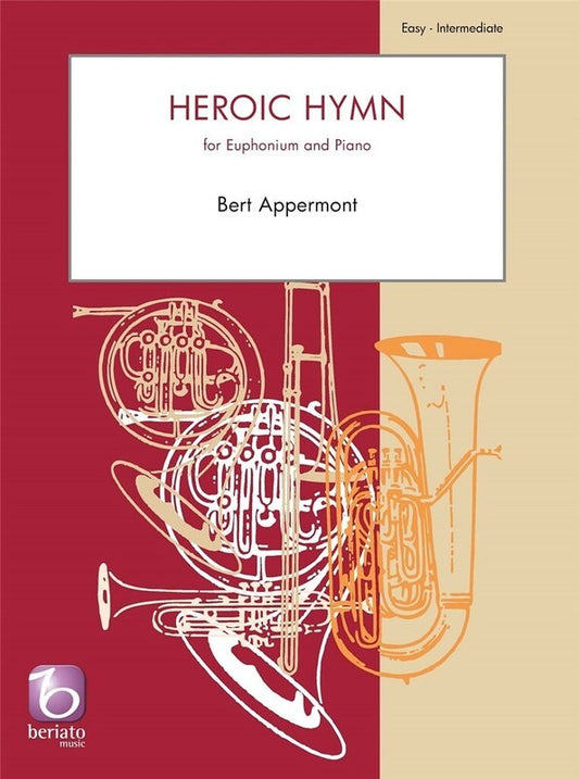 Appermont - Heroic Hymn For Euphonium/Piano Softcover Book (Euphonium)