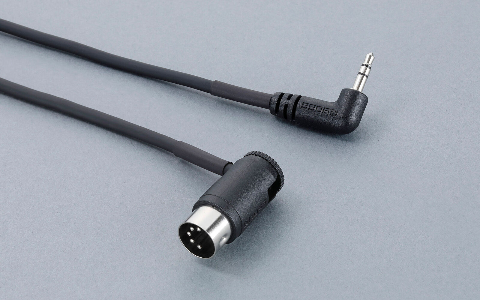 BOSS BMIDI-1-35 MIDI to Mini TRS Cable, 1ft - 5-Pin DIN to 3.5mm TRS for BOSS Pedals and Gear — view 4