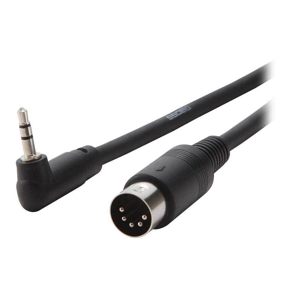 BOSS BMIDI-5-35 5ft MIDI to Mini TRS Cable - 1/8 TRS to 5-Pin MIDI Connector for Instruments and Effects — view 4