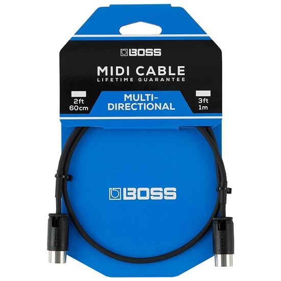 BOSS BMIDI-PB1 1ft Multi-Directional MIDI Pedalboard Cable - Optimize Your Setup — view 5